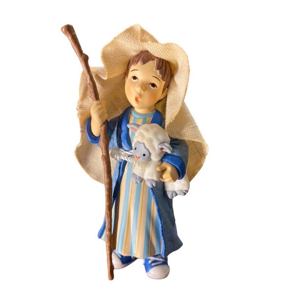 Hallmark Keepsake Ornament Sweetest Little Shepherd 2004 Handcrafted With Sound - Picture 2 of 4